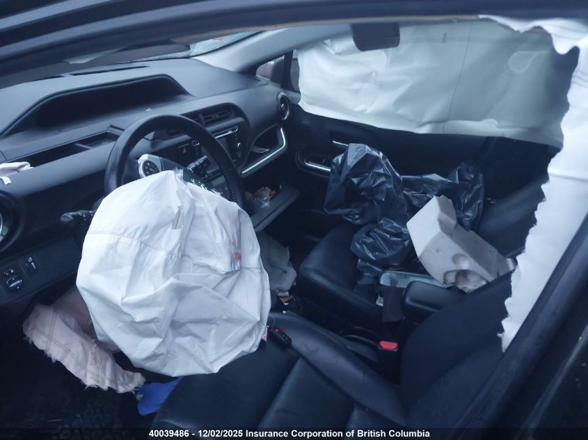 2015 Toyota Prius C VIN: JTDKDTB34F1111417 Lot: 40039486