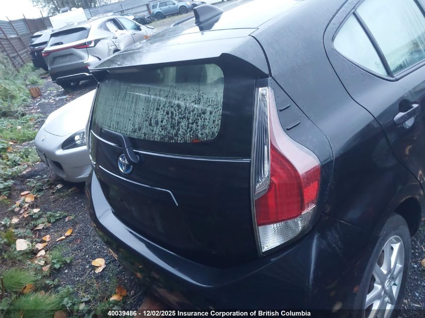 2015 Toyota Prius C VIN: JTDKDTB34F1111417 Lot: 40039486