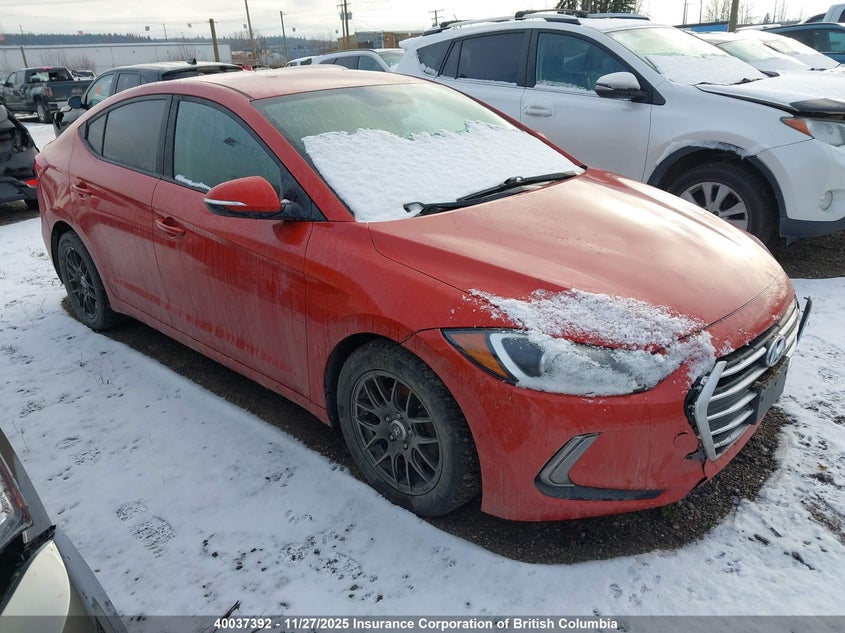 KMHD84LF4HU112964 2017 Hyundai Elantra Se/Value/Limited auction photo 1