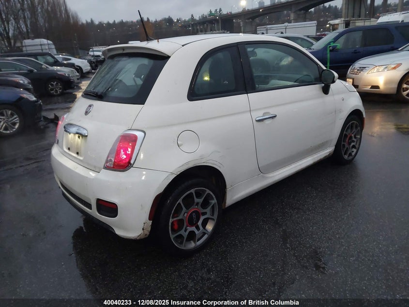 3C3CFFBR9FT615575 2015 FIAT 500 photo no. 4