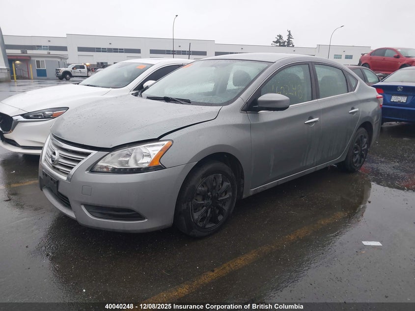 3N1AB7AP7EL679586 2014 NISSAN SENTRA photo no. 2