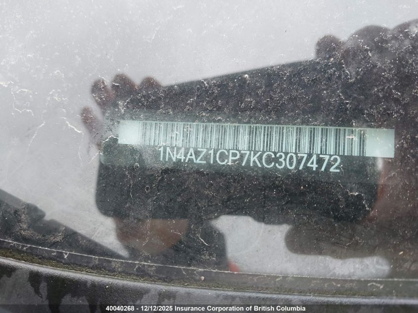 2019 Nissan Leaf VIN: 1N4AZ1CP7KC307472 Lot: 40040268