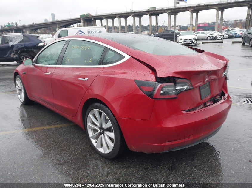 5YJ3E1EA3KF447125 2019 TESLA MODEL 3 photo no. 3