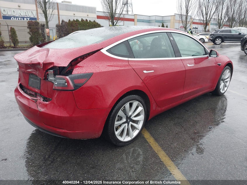 5YJ3E1EA3KF447125 2019 TESLA MODEL 3 photo no. 4