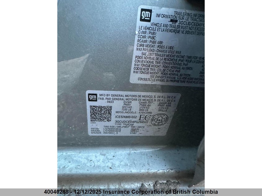 3GCUDCED4PG284533 2023 CHEVROLET SILVERADO photo no. 5