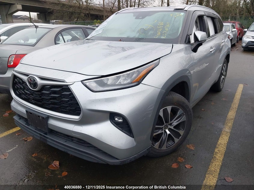 5TDGZRBH0MS545629 2021 TOYOTA HIGHLANDER photo no. 2