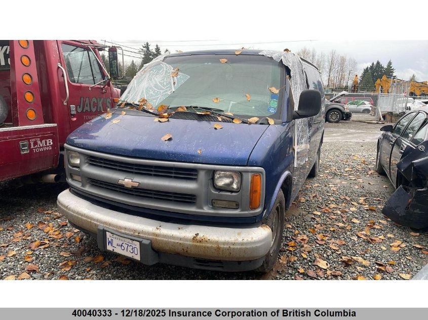 2000 Chevrolet Express Standard VIN: 1GCFG25M5Y1170650 Lot: 40040333