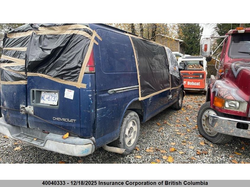 2000 Chevrolet Express Standard VIN: 1GCFG25M5Y1170650 Lot: 40040333