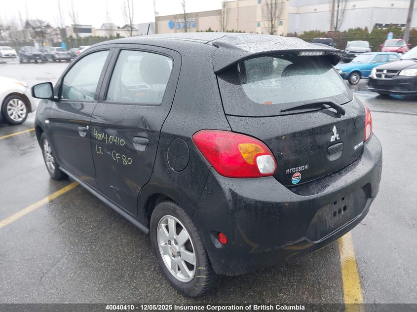 ML32A4HJ3EH009328 2014 MITSUBISHI MIRAGE photo no. 3