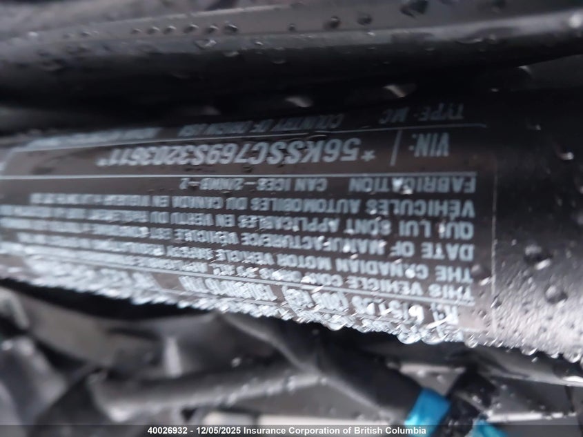 56KSSC769S3203611 2025   photo no. 10
