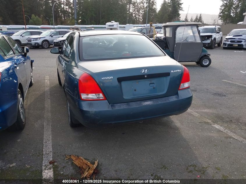 KMHDM45D63U526442 2003 HYUNDAI ELANTRA photo no. 3