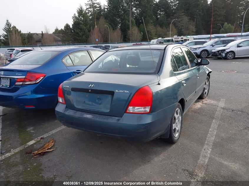 KMHDM45D63U526442 2003 HYUNDAI ELANTRA photo no. 4