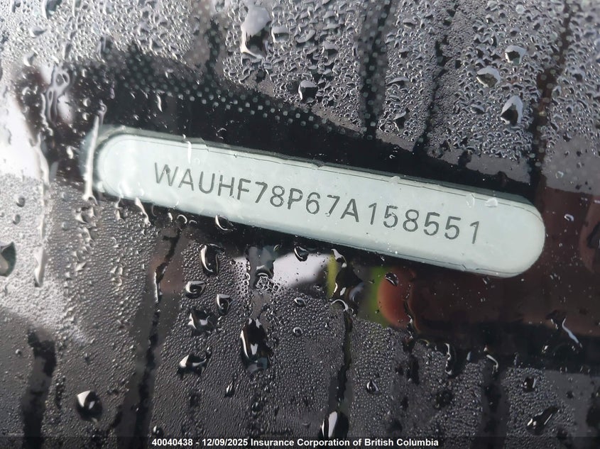 WAUHF78P67A158551 2007 AUDI A3 photo no. 18