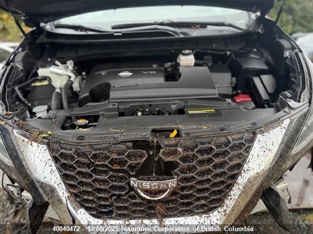 2023 Nissan Murano Sl VIN: 5N1AZ2CS6PC138603 Lot: 40040472