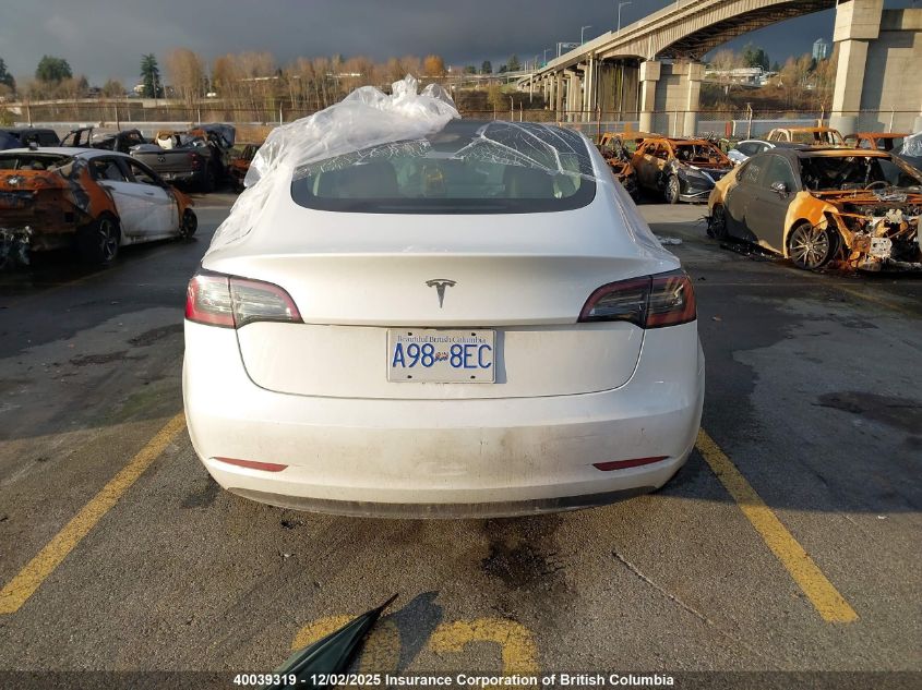 2023 Tesla Model 3 VIN: 5YJ3E1EA3PF404671 Lot: 40039319