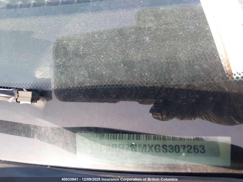 2016 Ram 1500 Laramie VIN: 1C6RR7NMXGS307263 Lot: 40033941