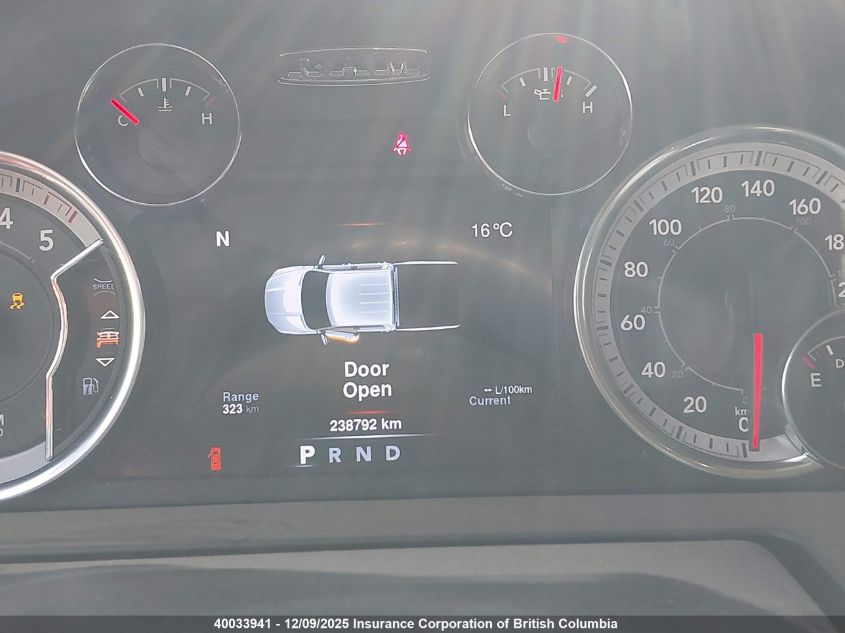 2016 Ram 1500 Laramie VIN: 1C6RR7NMXGS307263 Lot: 40033941