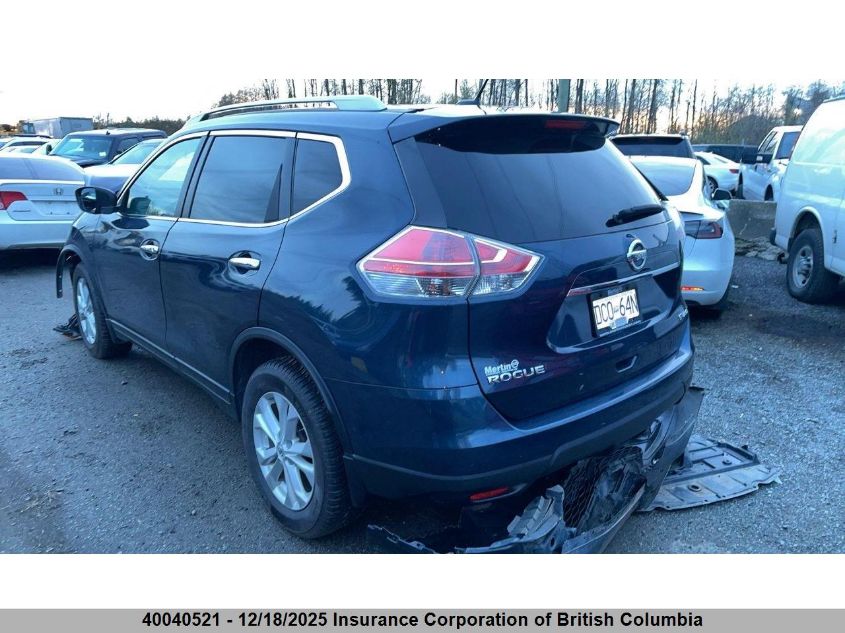 2016 Nissan Rogue VIN: 5N1AT2MVXGC852325 Lot: 40040521