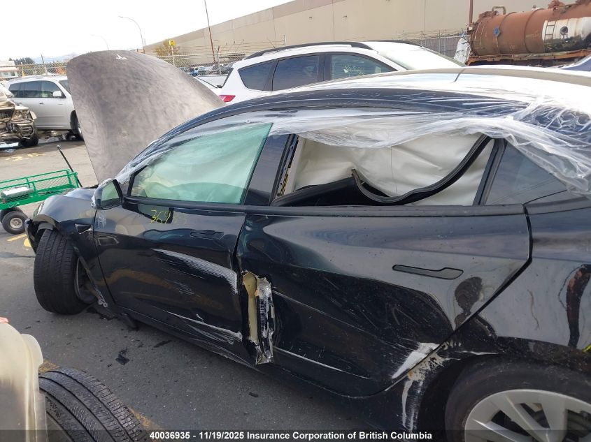 2021 Tesla Model 3 VIN: 5YJ3E1EB1MF902176 Lot: 40036935