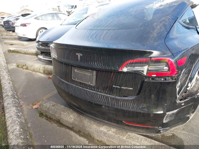 2021 Tesla Model 3 VIN: 5YJ3E1EB1MF902176 Lot: 40036935