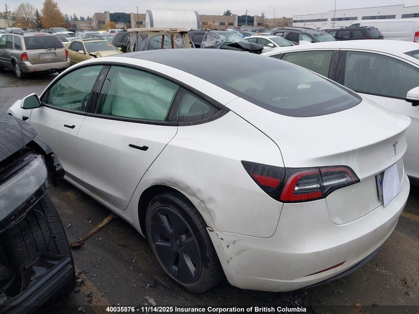 5YJ3E1EA9MF083036 2021 TESLA MODEL 3 photo no. 3