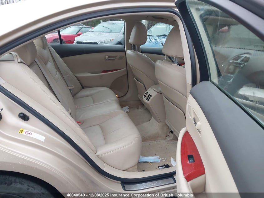 JTHBJ46G372109213 2007 LEXUS ES photo no. 8
