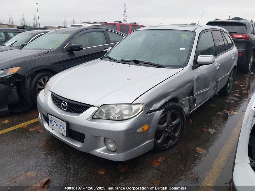 JM1BJ245321467501 2002 MAZDA PROTEGE photo no. 2