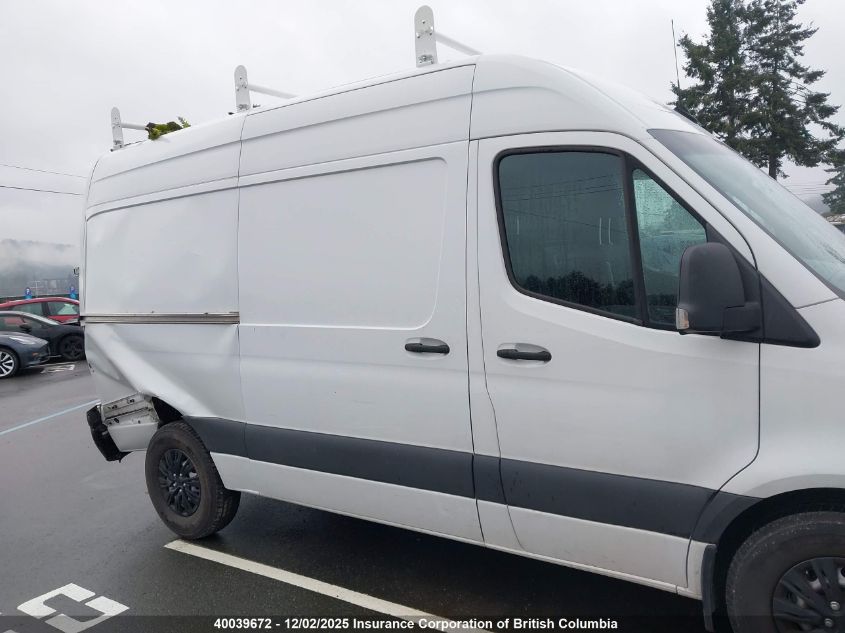 2020 Mercedes-Benz Sprinter 2500 VIN: W1Y4EBHY6LT042955 Lot: 40039672