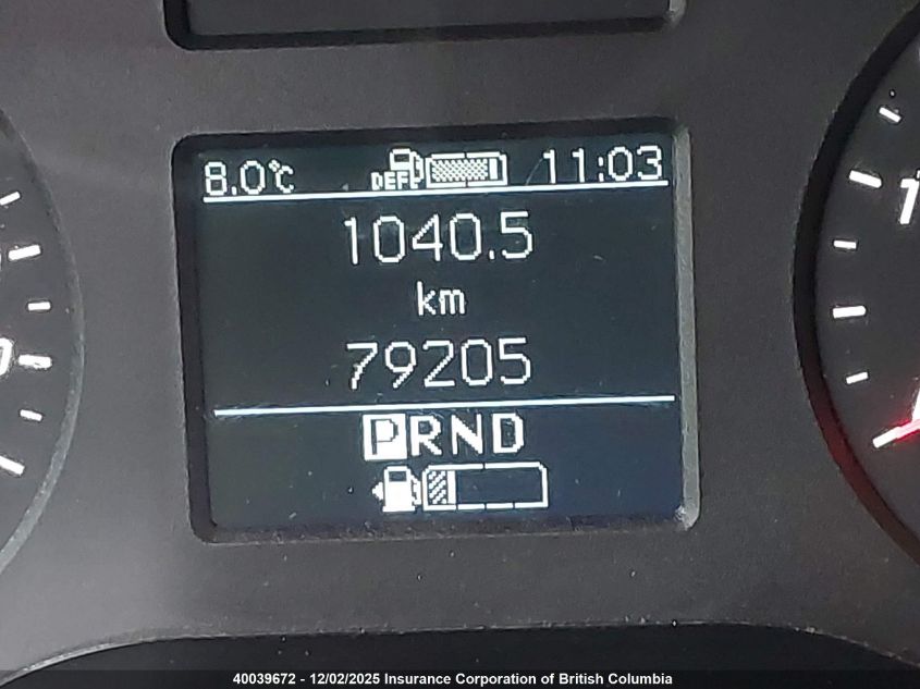 2020 Mercedes-Benz Sprinter 2500 VIN: W1Y4EBHY6LT042955 Lot: 40039672