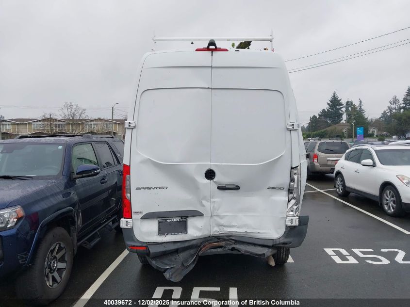 2020 Mercedes-Benz Sprinter 2500 VIN: W1Y4EBHY6LT042955 Lot: 40039672