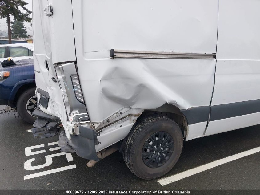 2020 Mercedes-Benz Sprinter 2500 VIN: W1Y4EBHY6LT042955 Lot: 40039672
