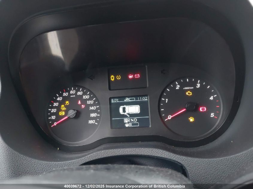 2020 Mercedes-Benz Sprinter 2500 VIN: W1Y4EBHY6LT042955 Lot: 40039672