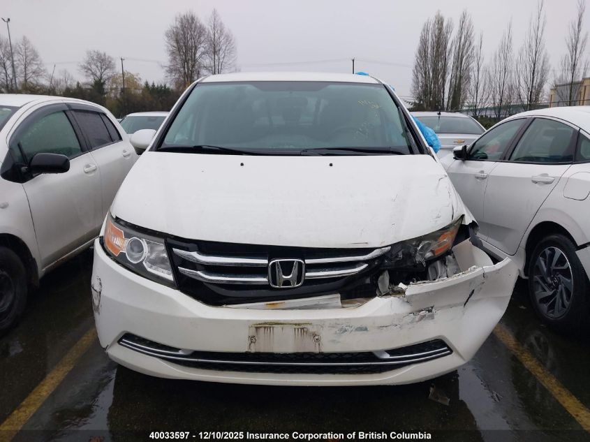 2014 Honda Odyssey Ex VIN: 5FNRL5H46EB503804 Lot: 40033597