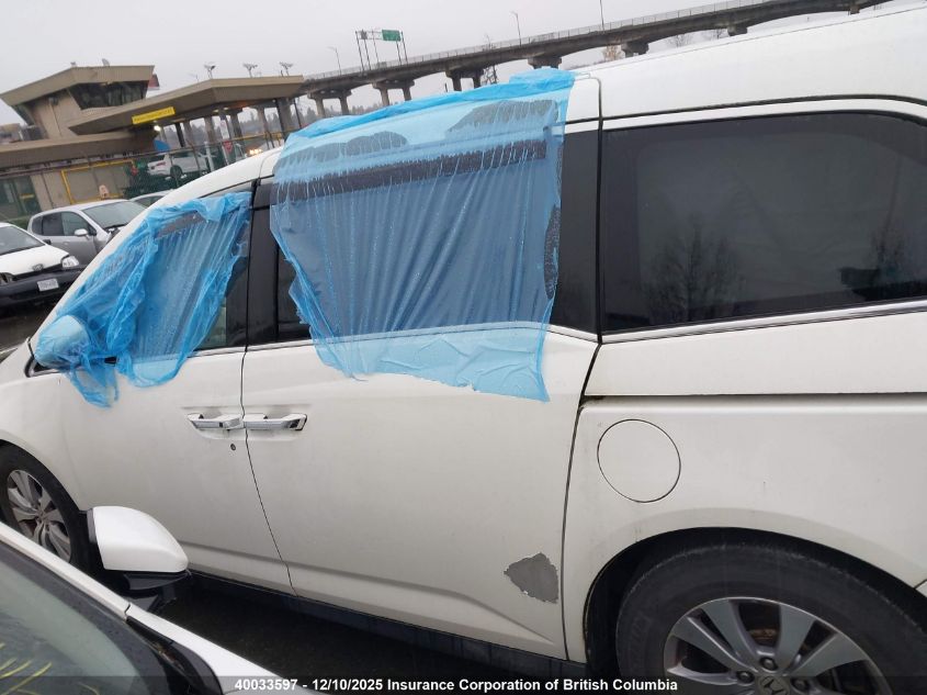 2014 Honda Odyssey Ex VIN: 5FNRL5H46EB503804 Lot: 40033597