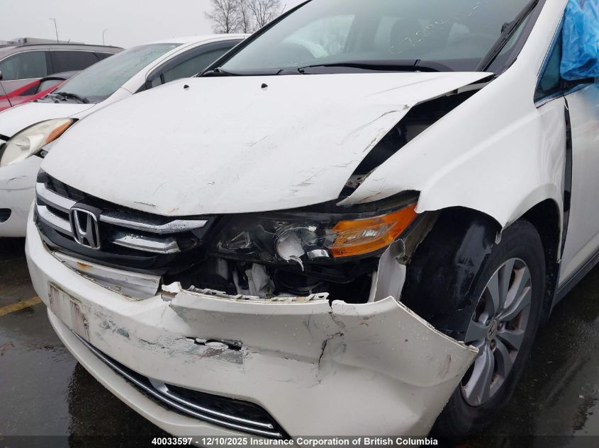 2014 Honda Odyssey Ex VIN: 5FNRL5H46EB503804 Lot: 40033597