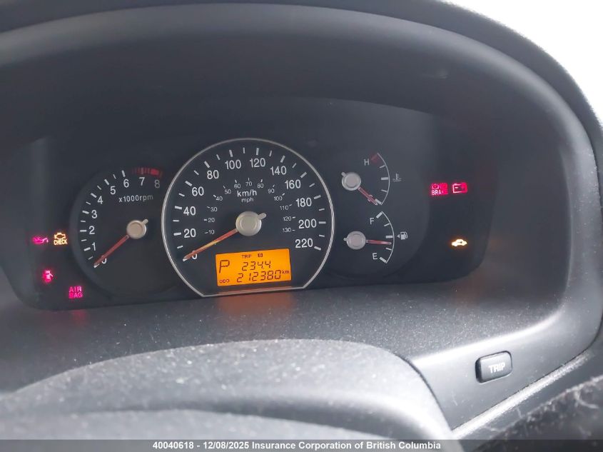 2008 Kia Rondo VIN: KNAFG525X87192748 Lot: 40040618