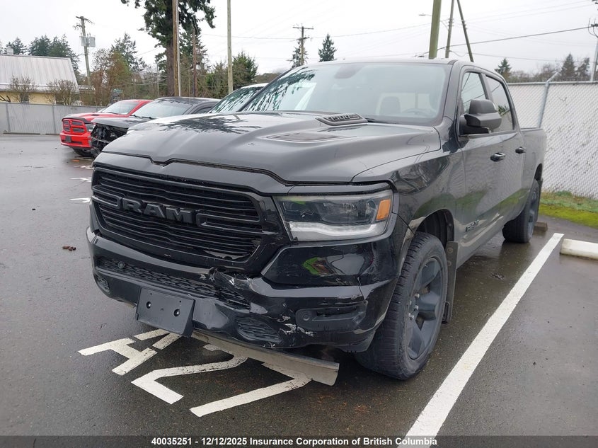 1C6SRFTT0KN595260 2019 RAM 1500 photo no. 2