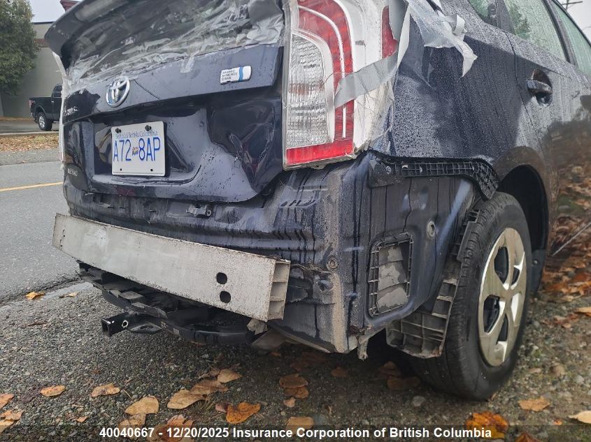 2013 Toyota Prius VIN: JTDKN3DUXD1634683 Lot: 40040667