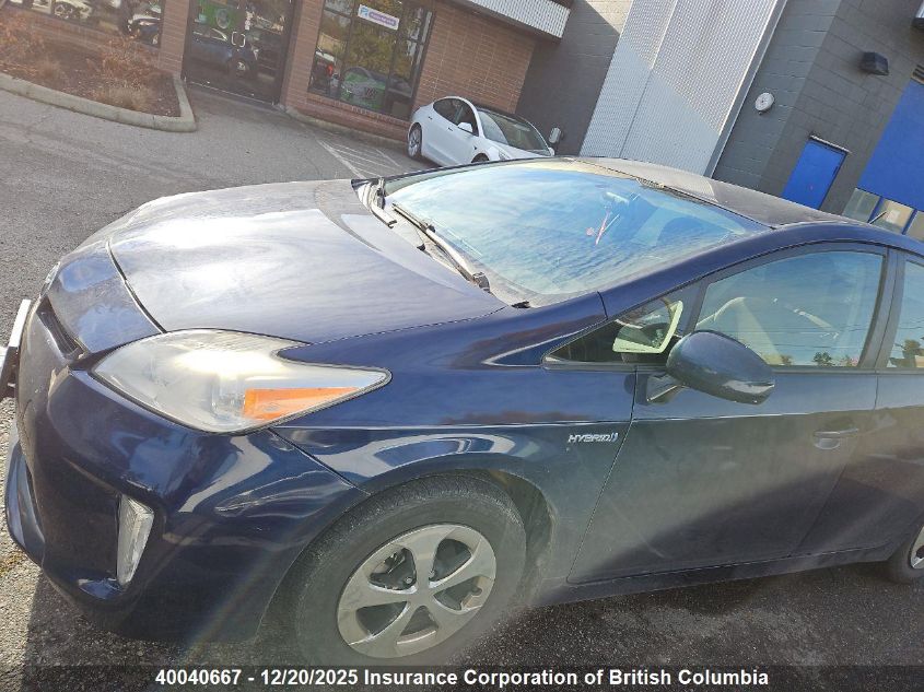 2013 Toyota Prius VIN: JTDKN3DUXD1634683 Lot: 40040667