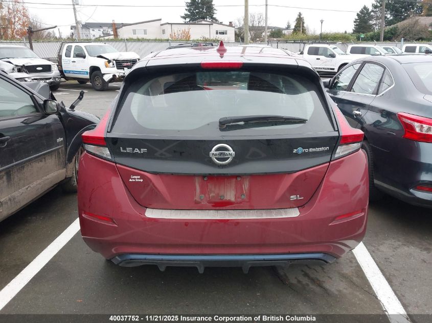 2018 Nissan Leaf S/Sv/Sl VIN: 1N4AZ1CP0JC315637 Lot: 40037752