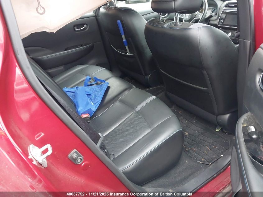 2018 Nissan Leaf S/Sv/Sl VIN: 1N4AZ1CP0JC315637 Lot: 40037752