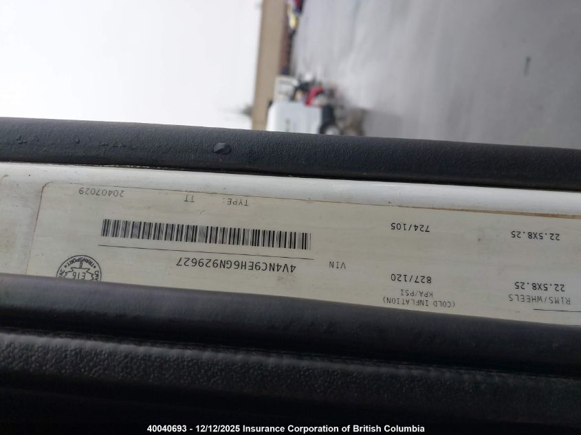 2016 Volvo Vn L VIN: 4V4NC9EH6GN929627 Lot: 40040693