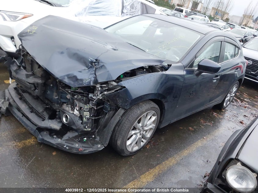 JM1BM1M3XE1170861 2014 MAZDA 3 photo no. 2