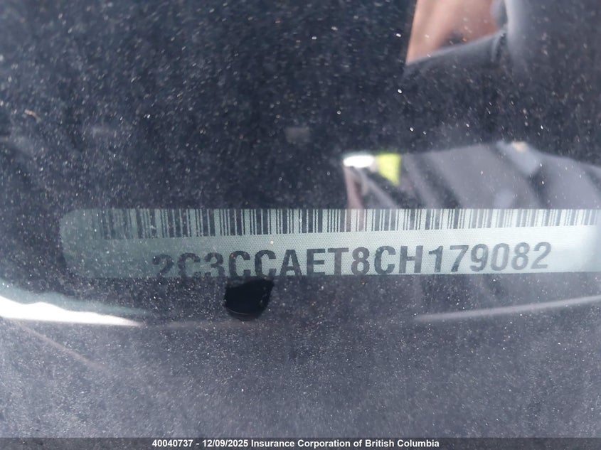 2C3CCAET8CH179082 2012 CHRYSLER 300C photo no. 9