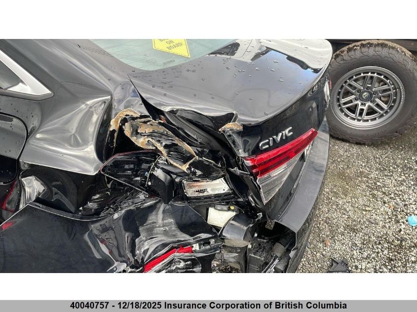 2022 Honda Civic VIN: 2HGFE1F93NH007844 Lot: 40040757