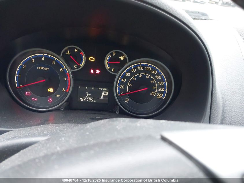 2010 Suzuki Sx4 Jx VIN: JS2YB5A38A6310257 Lot: 40040764