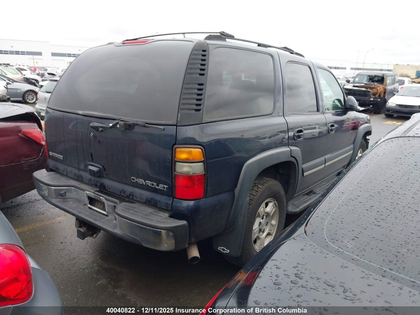 1GNEK13T74J237748 2004 CHEVROLET TAHOE photo no. 4