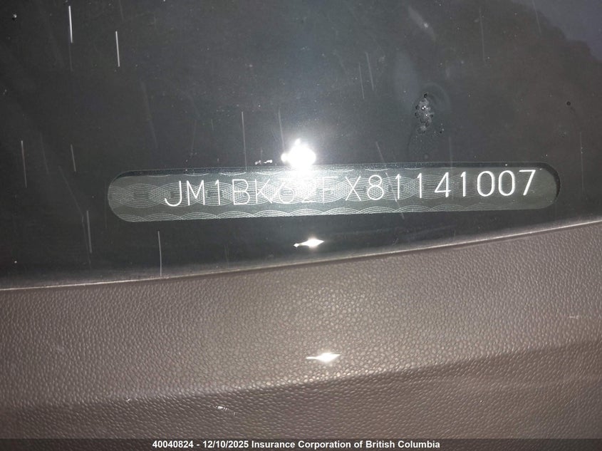 JM1BK32FX81141007 2008 MAZDA 3 photo no. 9