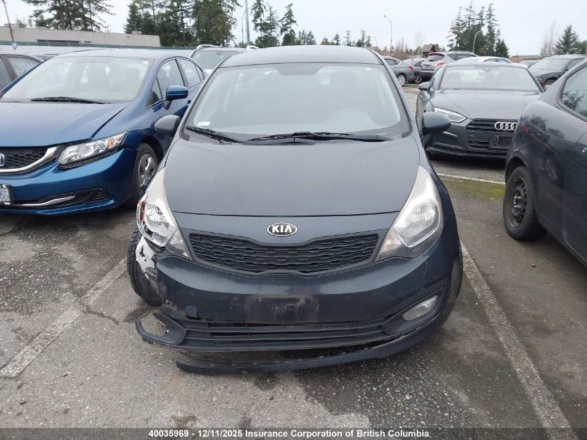 2013 Kia Rio Lx VIN: KNADM4A32D6233030 Lot: 40035969