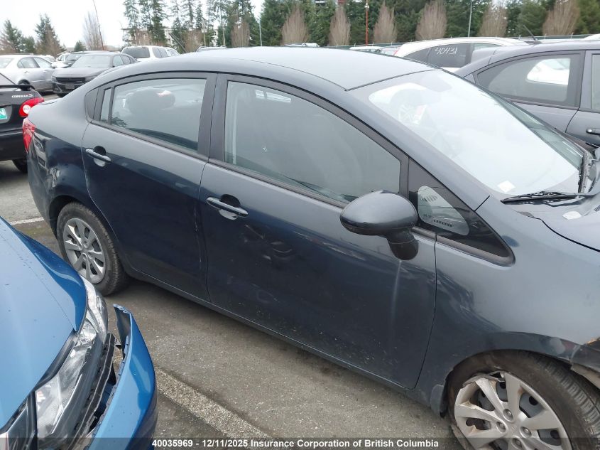 2013 Kia Rio Lx VIN: KNADM4A32D6233030 Lot: 40035969